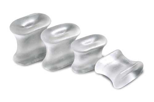 GelSmart Large Toe Spacers - Bunion Relief & Toe Alignment - Pack of 4