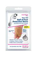 Visco-GEL Ball-of-Foot Sleeve - Metatarsal Pad for Pain Relief - Large Left Foot