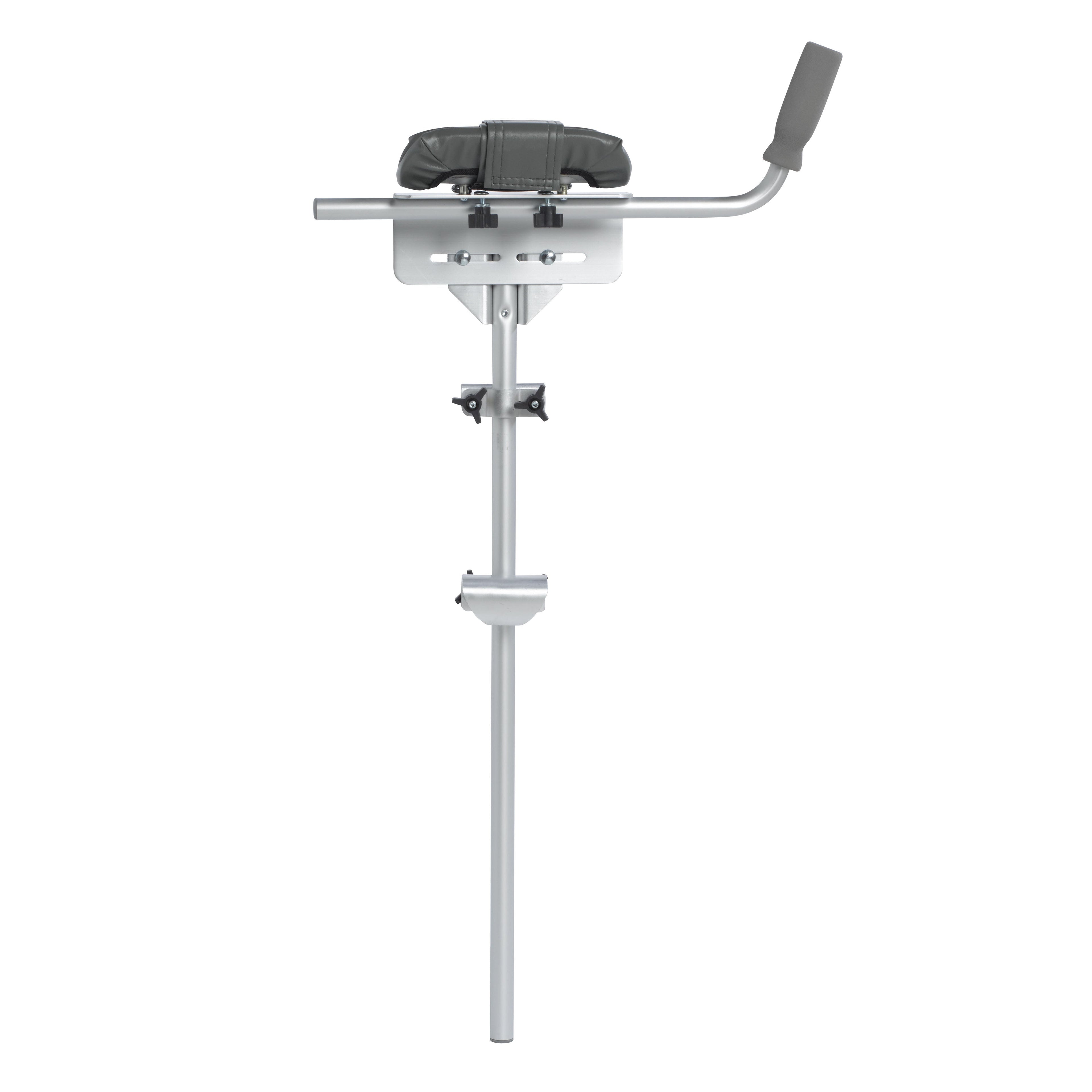 Drive Medical Walker & Crutch Platform Attachment, Universal Fit, 300 Lb Capacity, Adjustable Forearm Support