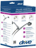 Deluxe Chrome Handheld Shower Massager - 3 Spray Settings, 84" Hose