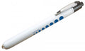Metalite White Penlight with Pupil Gauge - Reusable Diagnostic Pen Light, Batteries Included