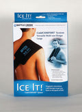 Ice It! ColdComfort System - Large 6 x 18 - Cold Therapy Pack with Flexible Gel & Adjustable Strap