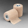 Coban Tan Self-Adherent Wrap 1 x 5 Yd Bx/30 - Compression & Support