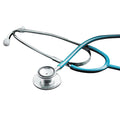 Green Dual Head Stethoscope - 22" Tubing, Chrome Binaural, Non-Chill Bell