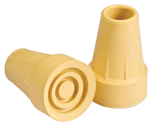 Carex X-Large Crutch Tips - Durable, Skid-Resistant Replacement - 6 Pair Case
