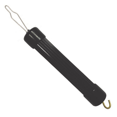 Button Hook and Zipper Pull Dressing Aid with Easy Grip Wooden Handle