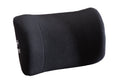 Obusforme Lumbar Support with Massage - Black - Portable Back Cushion for Home, Office, Car