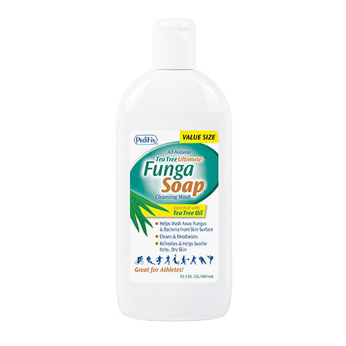 Tea Tree Oil Cleansing Wash for Foot & Body Fungus - FungaSoap Ultimates 13.5oz