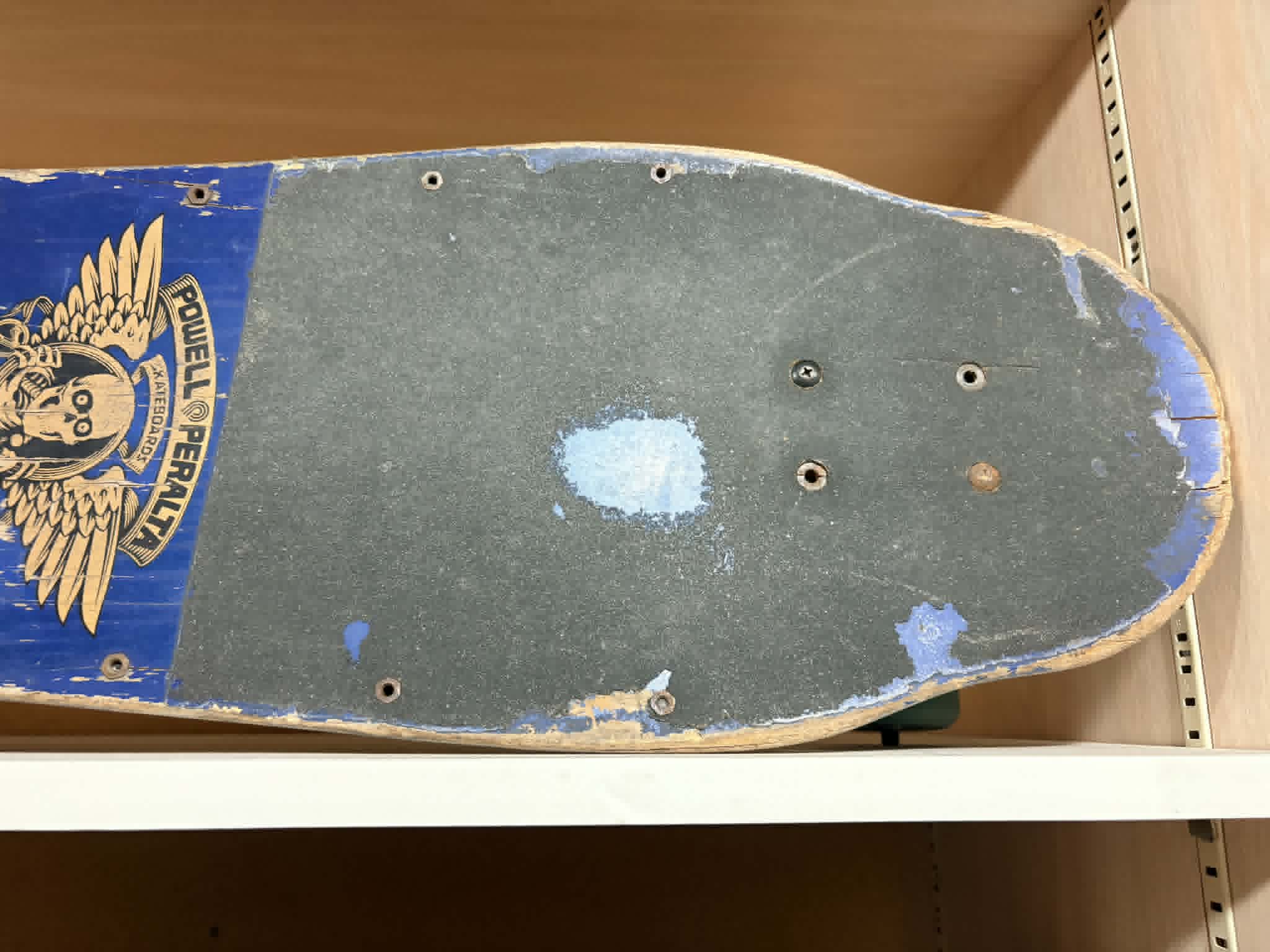 Powell Peralta Tony Hawk Claw Blue Original 80s USED Complete Skateboard
