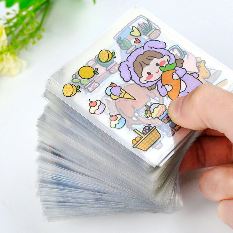 Non-duplicate PET Journal Stickers