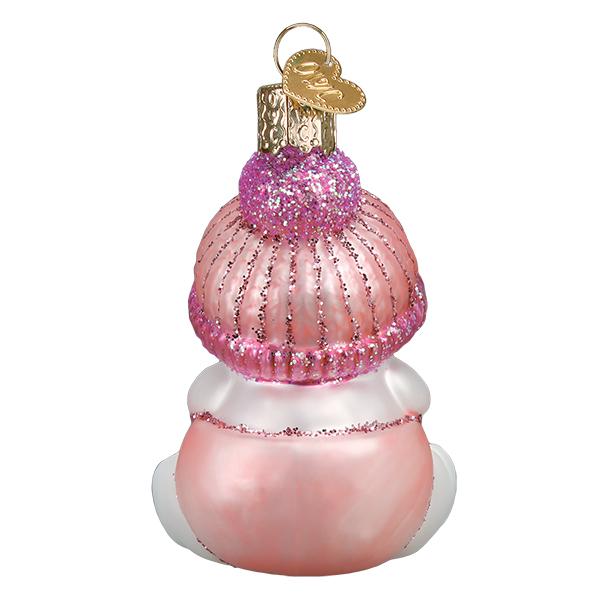 Snow Baby Girl Ornament