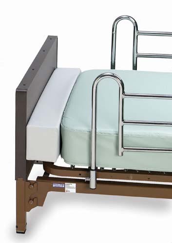 6 x 36 x 6 Antimicrobial Mattress Extender - Bed Rail Fall Protection for Larger Patients