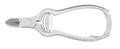 Barrel Spring Nail Clipper 5.5" Stainless Steel Concave Jaw for Ingrown Toenails