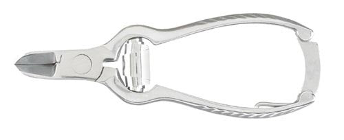 Barrel Spring Nail Clipper 5.5" Stainless Steel Concave Jaw for Ingrown Toenails