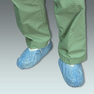 XL Non-Skid Surgical Shoe Covers, Box of 50 Pairs, Latex-Free