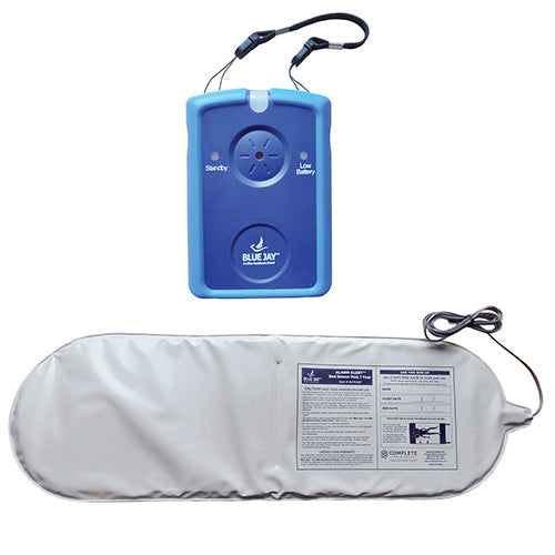 Deluxe Patient Alarm with Bed Sensor Pad - Fall Prevention & Monitoring
