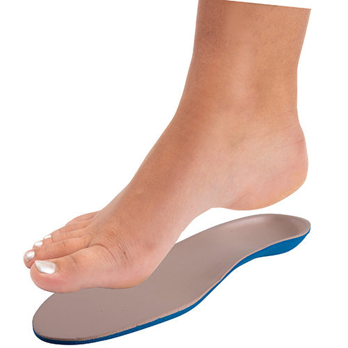 Diabetic Orthotic Insoles for Women's 11-12, Men's 9-10 - Full Length, Large, Pair