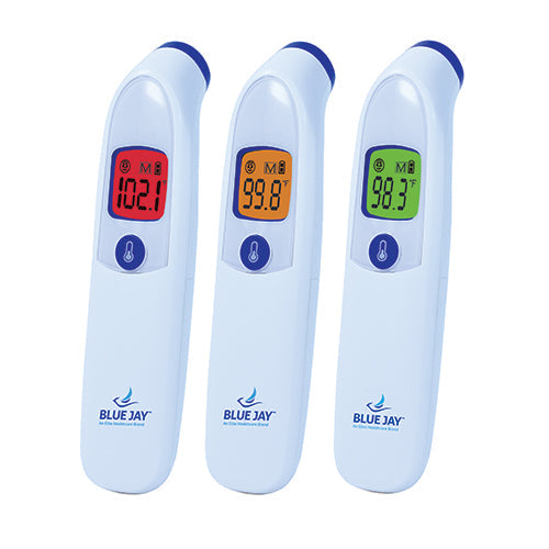 Non-Contact Infrared Thermometer: 1-Second Accuracy and Dual-Mode Tracking by Blue Jay