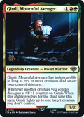 Gimli, Mournful Avenger (PRE-209) - Tales of Middle-earth Promos Foil