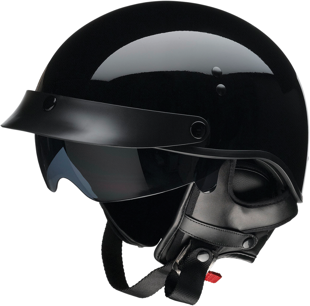 Z1R, Z1R Vagrant NC Helmet in Black (Part Number 0103-1366) - Extra Small
