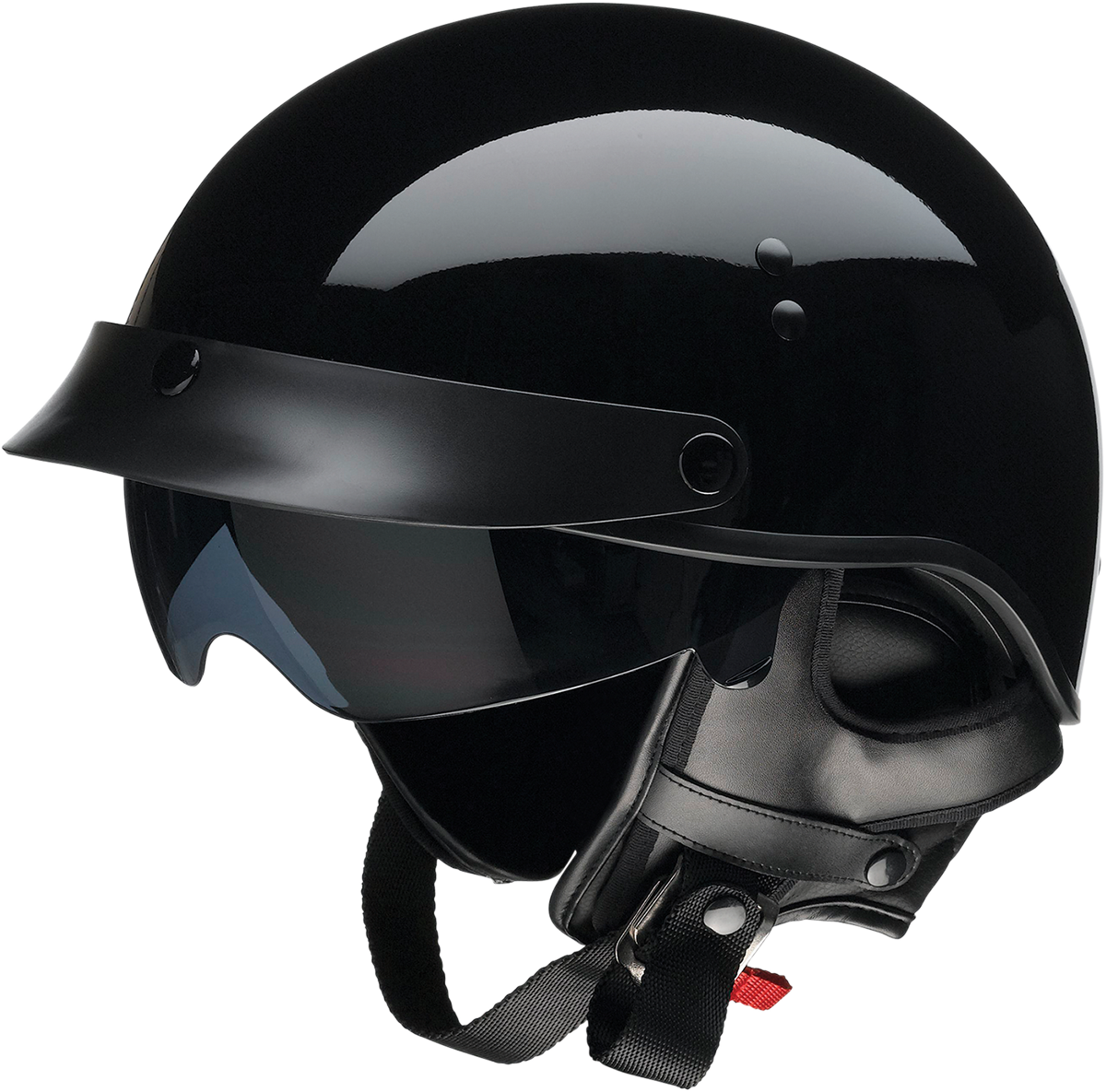 Z1R, Z1R Vagrant NC Helmet in Black (Part Number 0103-1366) - Extra Small