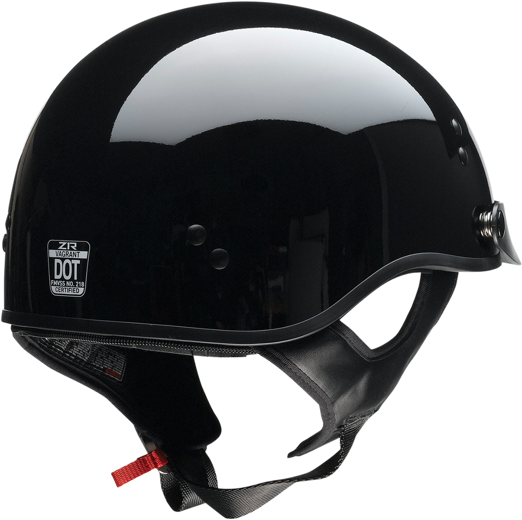 Z1R, Z1R Vagrant NC Helmet in Black (Part Number 0103-1366) - Extra Small