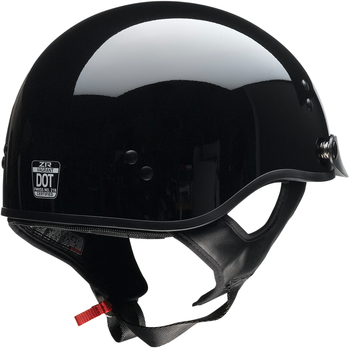 Z1R, Z1R Vagrant NC Helmet in Black (Part Number 0103-1366) - Extra Small