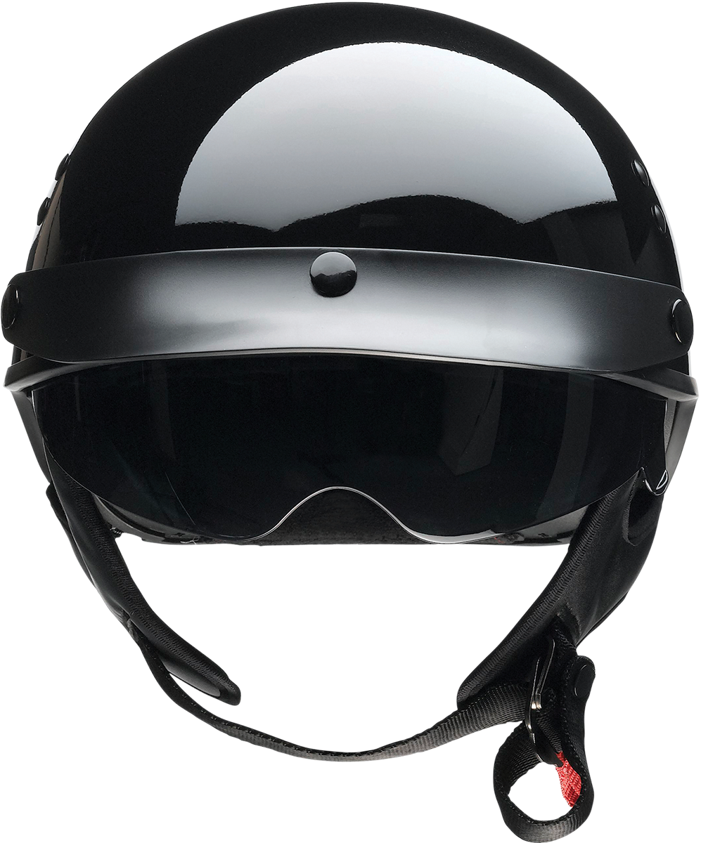 Z1R, Z1R Vagrant NC Helmet in Black (Part Number 0103-1366) - Extra Small