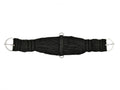 String girth with nickel plated flat hardware.