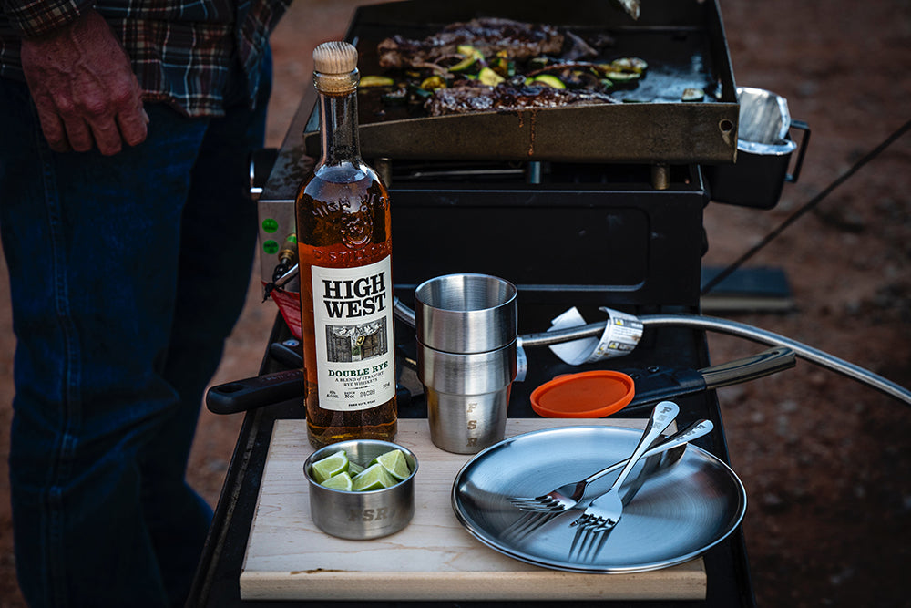 Whiskey Cup Set 4-Piece Camp Set