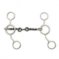 Kelly Silver Star Sweet Iron Dogbone Snaffle
