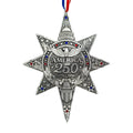 America250 Sea to Shining Sea Commemorative Ornament (Aluminum and Crystals)