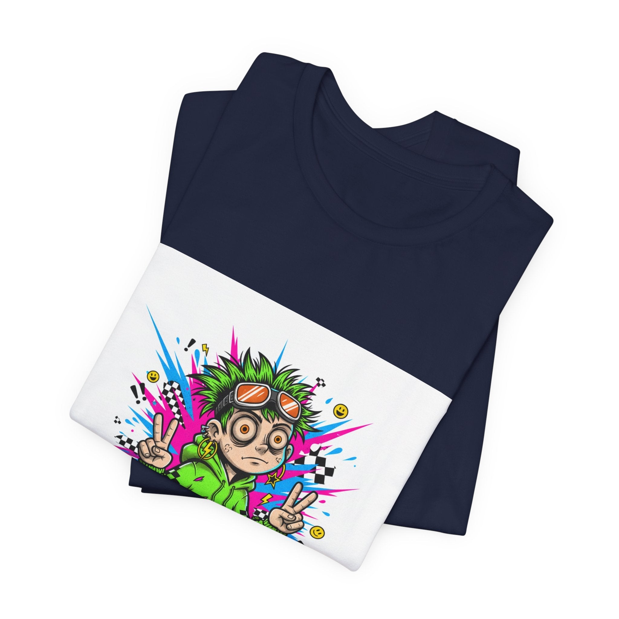 Vibrant Graphic Art T-Shirt – Bold Colorful Design Unisex Tee