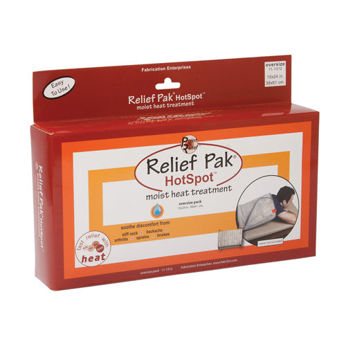 Relief Pak Oversize Moist Heat Pack - 15 x 24 - Therapeutic Pain Relief for Back, Neck, Arthritis