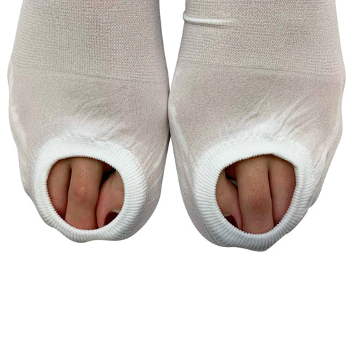 Anti-Embolism Stockings 15-20 mmHg Thigh High with Inspection Toe, Medium Regular