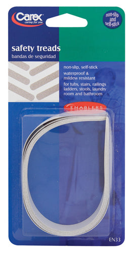 Enablers Safety Treads 8-Strip Pack - Non-Slip Bath & Shower Grips