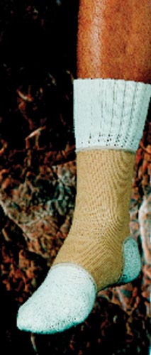 Sportaid Slip-On Ankle Support - X-Large 10.25-11.25" - Latex-Free Compression Brace