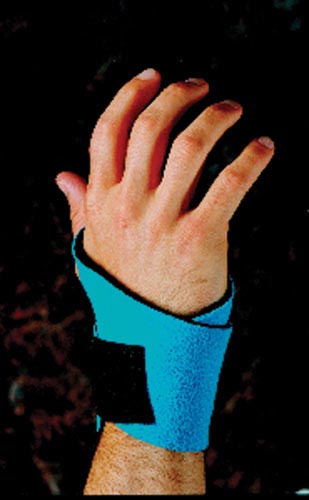 Universal Neoprene Wrist Support - Sportaid - Plush Fabric - Latex-Free