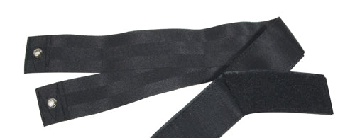 Wheelchair Seat Belt with Airline Buckle - Adjustable 36-48 Inch Black