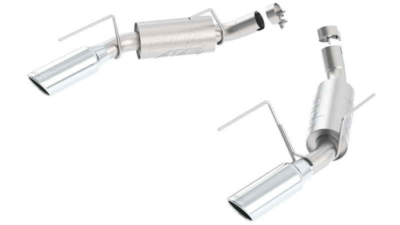 Borla 05-09 Mustang GT/Bullitt 4.6L 8cyl Aggressive ATAK Exhaust (rear section only) 11806