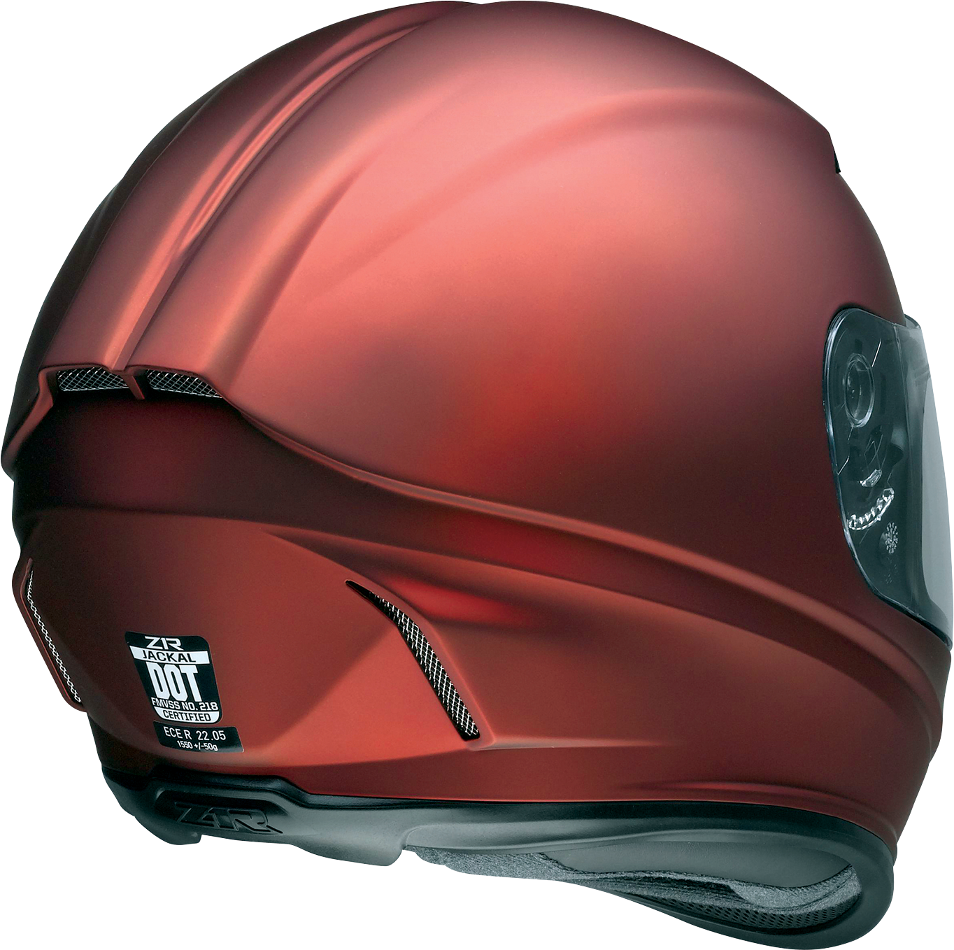 Z1R, Z1R Jackal Helmet Satin Red Small - Model 0101-14822 by Z1R