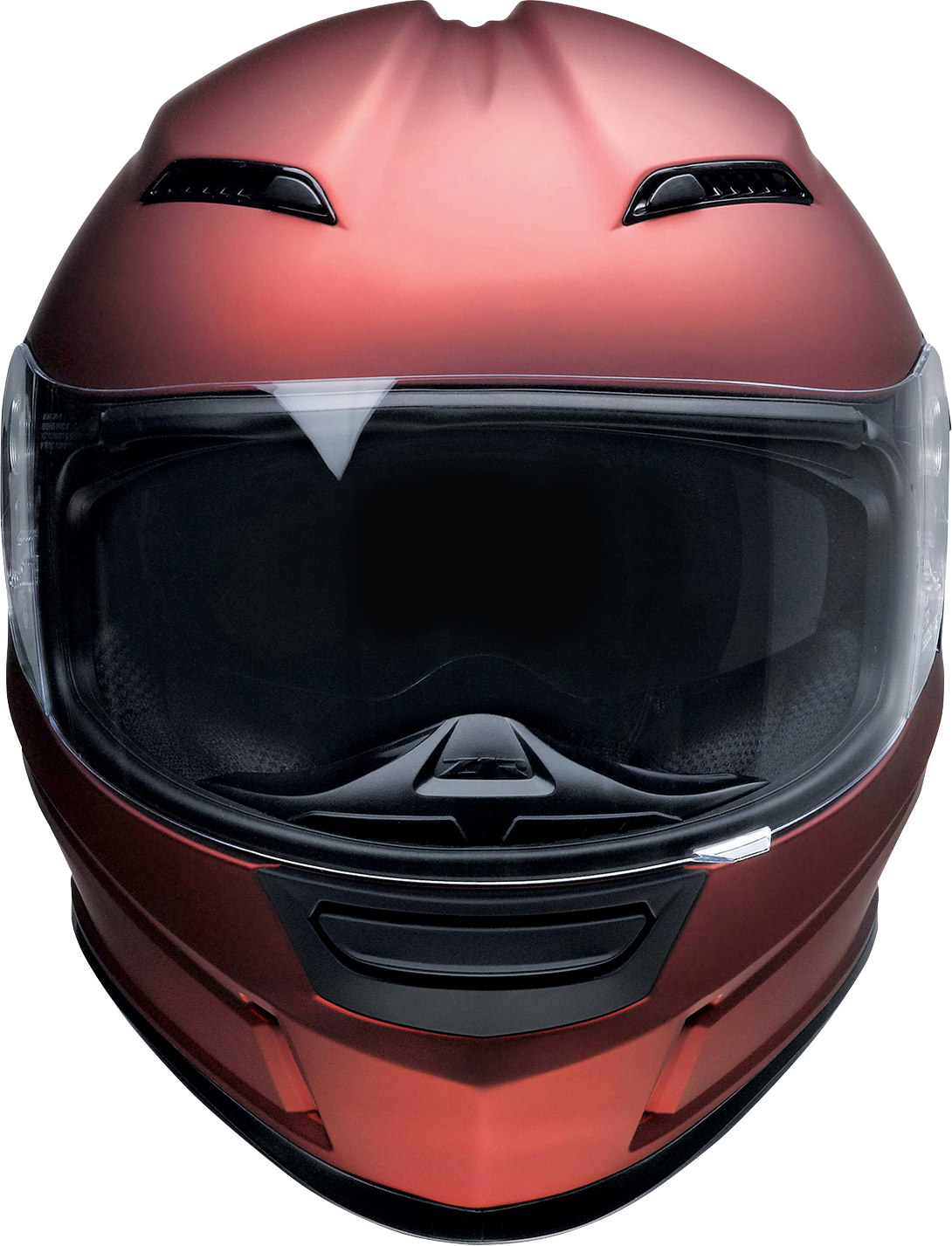Z1R, Z1R Jackal Helmet Satin Red Large 0101-14824 - Advanced Motorcycle Helmet with Drop-Down Sun Visor and Integrated Speaker Pockets