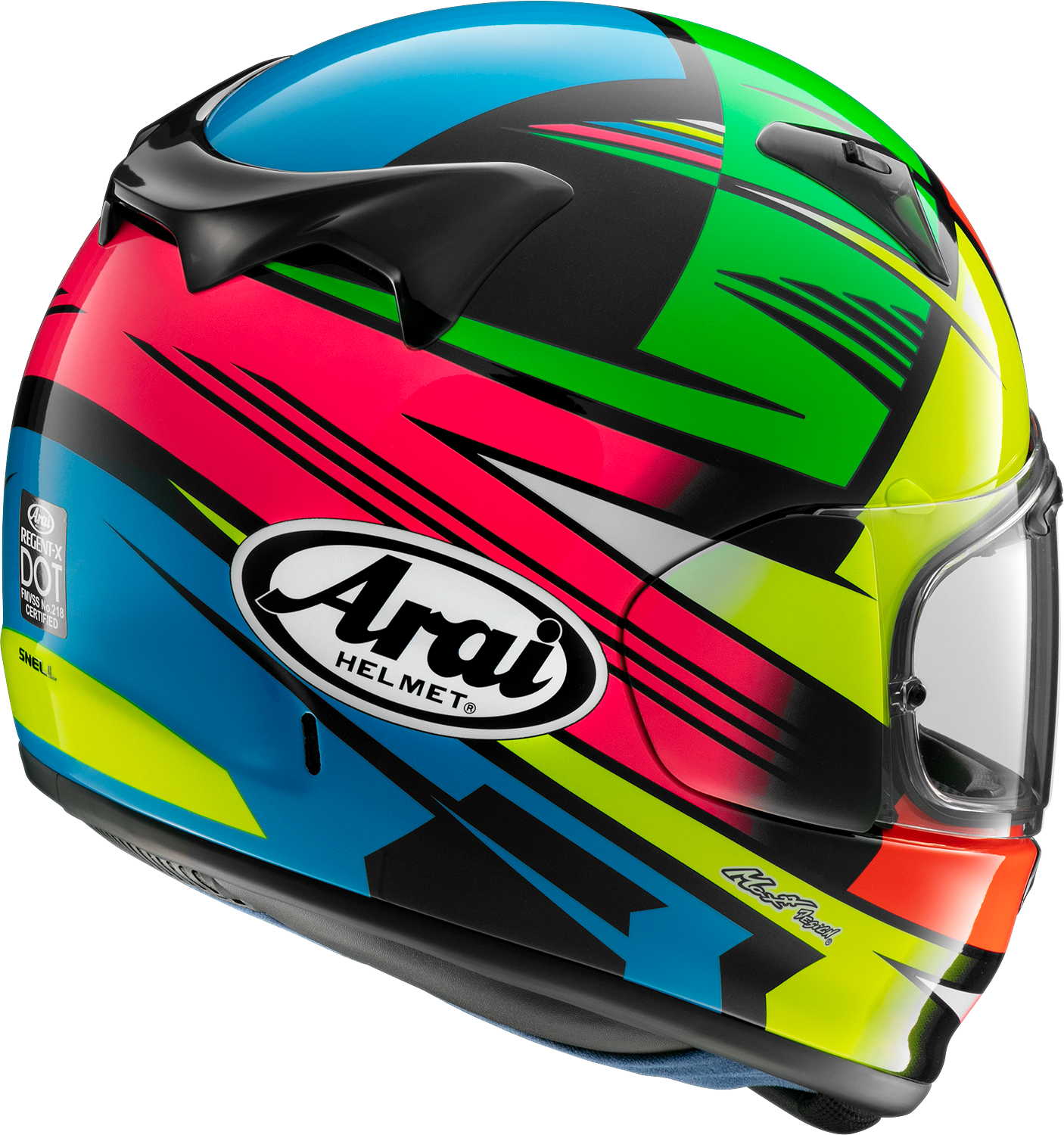 ARAI HELMETS, Arai Helmets Regent-X Helmet - Rock Finish - Multi Color - 2XL Size (Part No. 0101-15814)