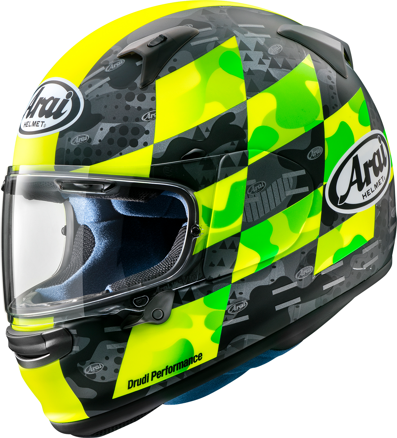 ARAI HELMETS, Arai Helmets Regent-X Patch Helmet - Yellow Frost, Small (Part No. 0101-15828)