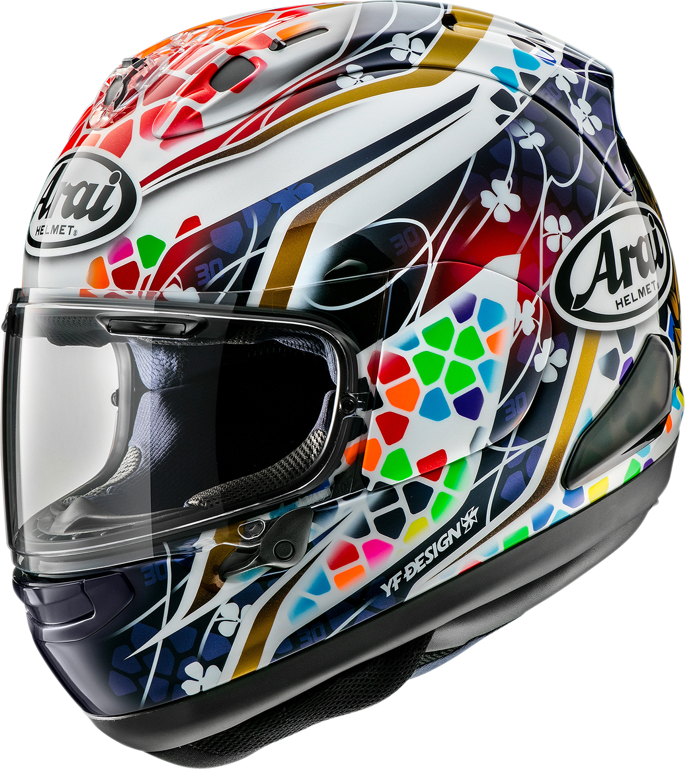 ARAI HELMETS, ARAI Helmets Corsair-X Nakagami-3 2XL Helmet - Advanced Ventilation and Lightweight Design