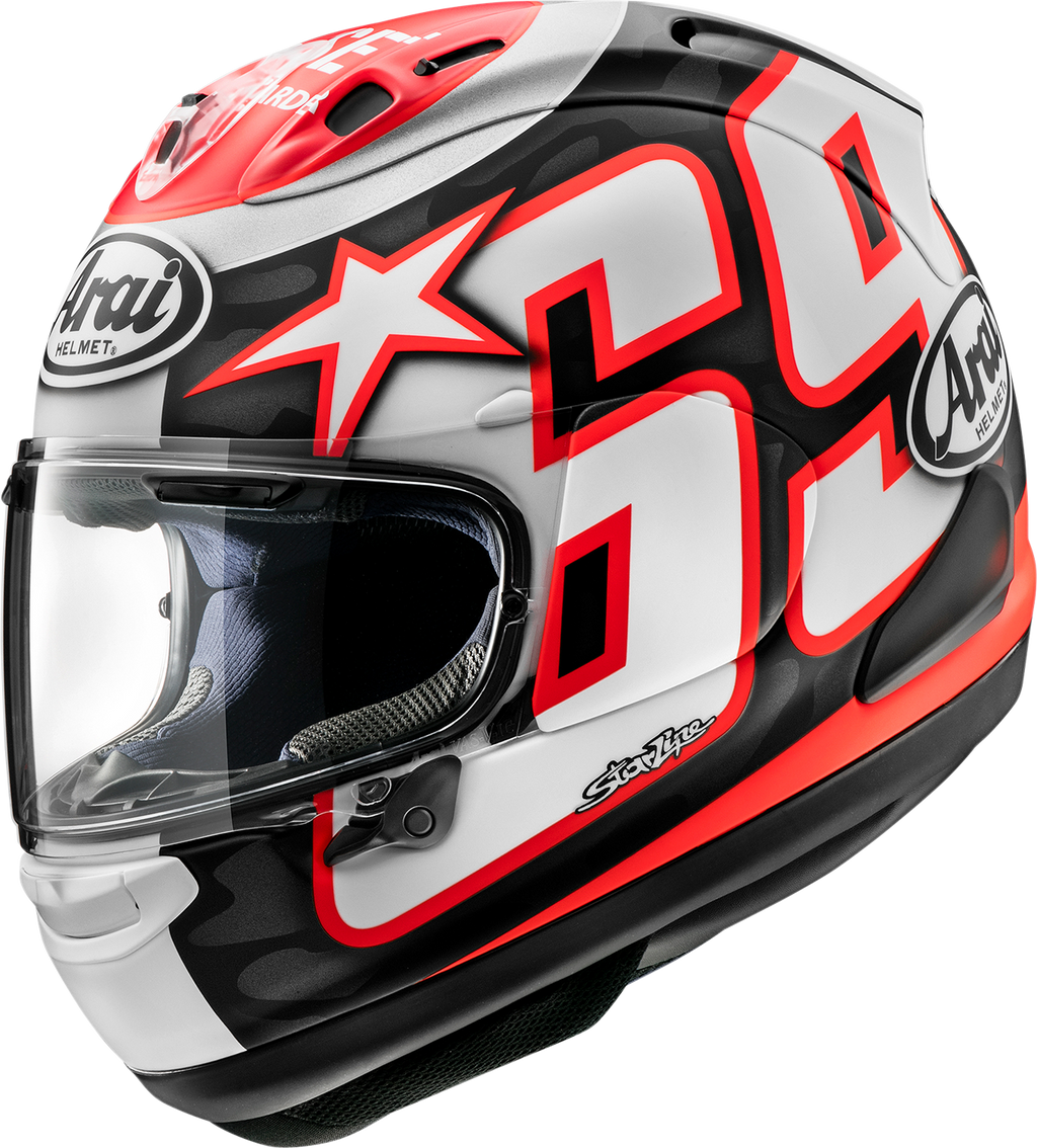 ARAI HELMETS, ARAI Helmets Corsair-X Nicky Reset Frost Helmet - Small
