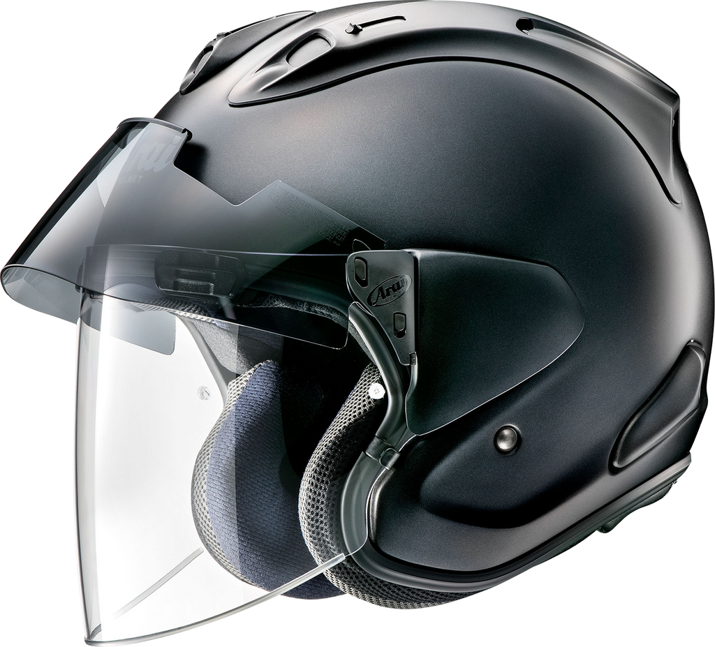 ARAI HELMETS, Arai Helmets Ram-X Black Frost Helmet - XS | Variable Axis System and Pinlock®-120