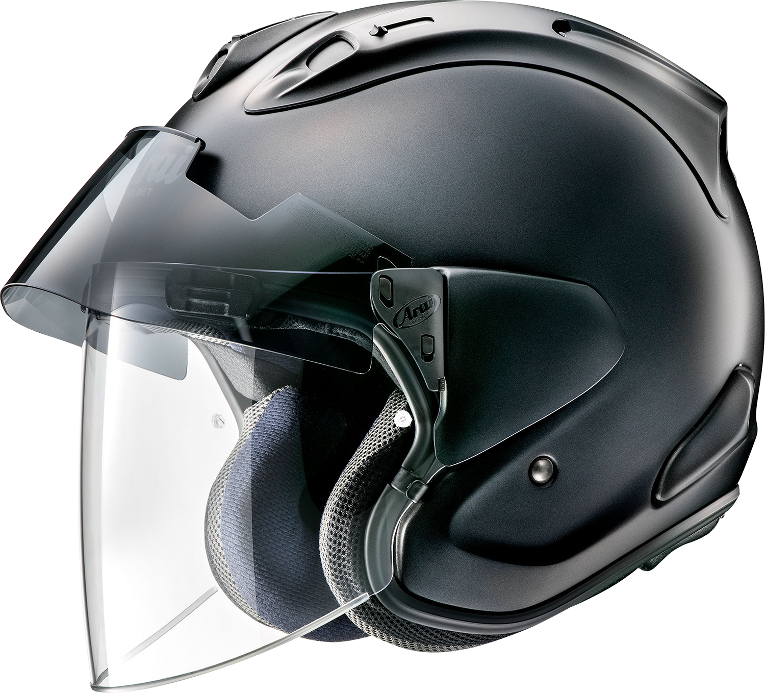 ARAI HELMETS, Arai Helmets Ram-X Black Frost Helmet - XS | Variable Axis System and Pinlock®-120