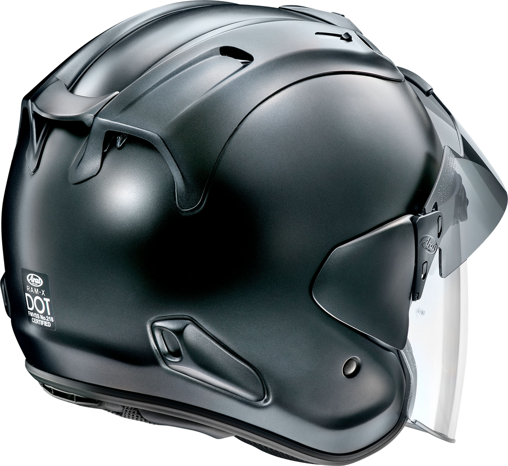 ARAI HELMETS, Arai Helmets Ram-X Black Frost Helmet - XS | Variable Axis System and Pinlock®-120