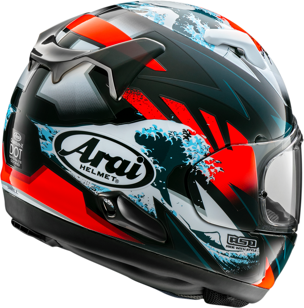 ARAI HELMETS, ARAI HELMETS Quantum-X Wave Helmet 2XL (Part Number 0101-16009)